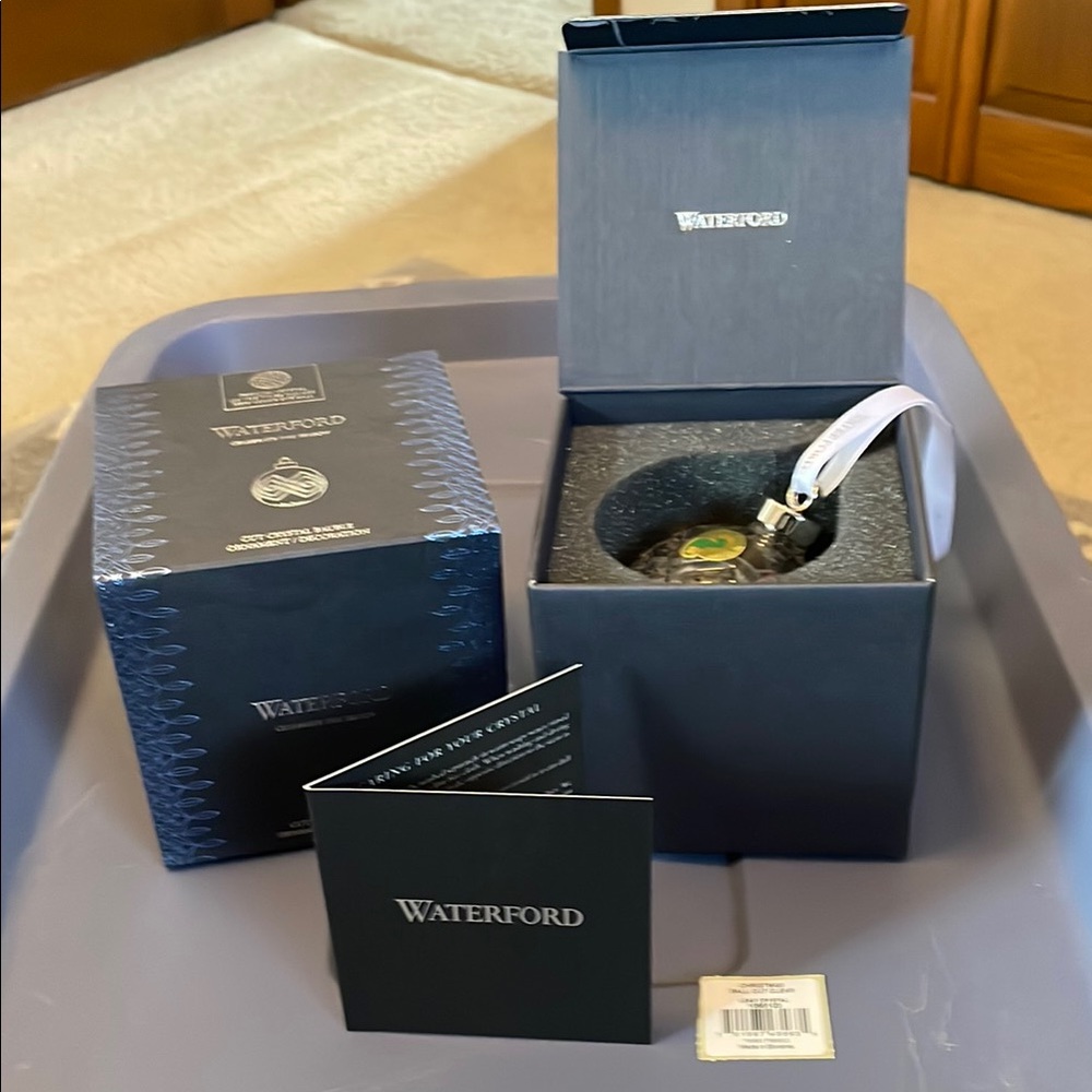 Waterford Crystal Ornament with Box